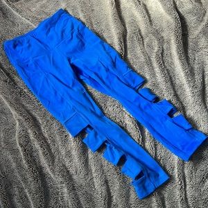 Cyan Blue Yoga Legging’s